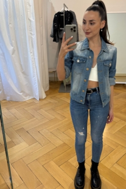 Jeansjacke WIFEY